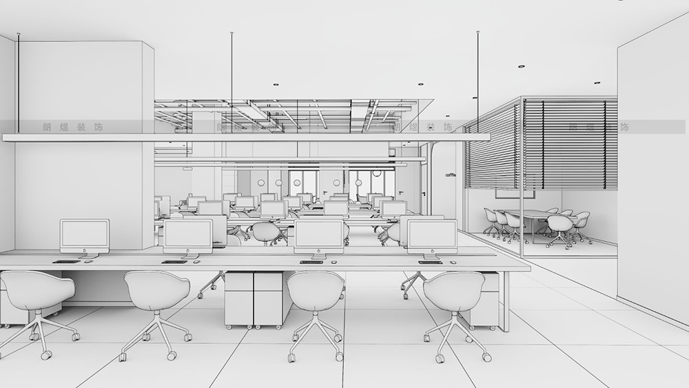 辦公室場景建模設(shè)計(jì)