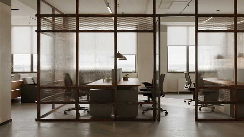 辦公室金屬網(wǎng)隔斷設(shè)計(jì)
